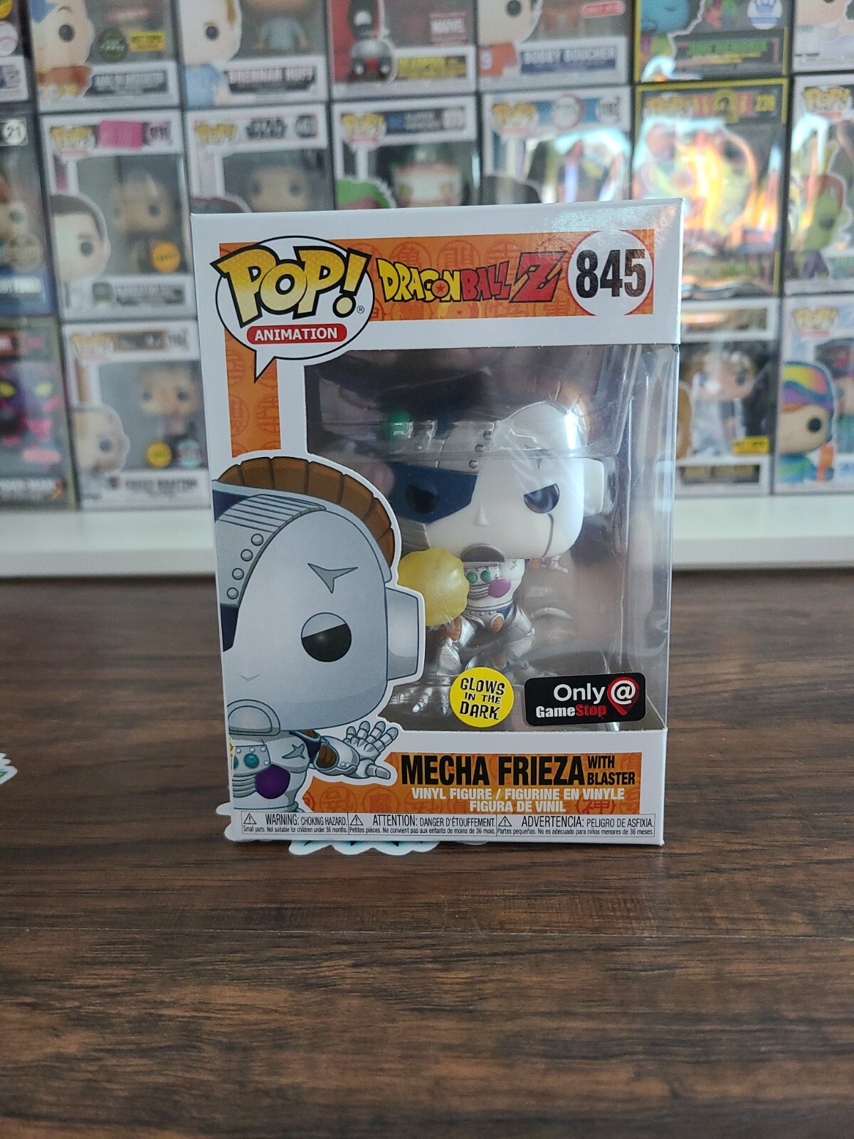 Funko Pop! Dragon Ball Z Mecha Frieza W/ Blaster Glows , Gs Exclusive #845