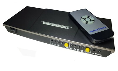 Switch 4X1 HDMI 1080p PAP Multiviewer Ansicht 4 Videosignale gleichzeitig Remote