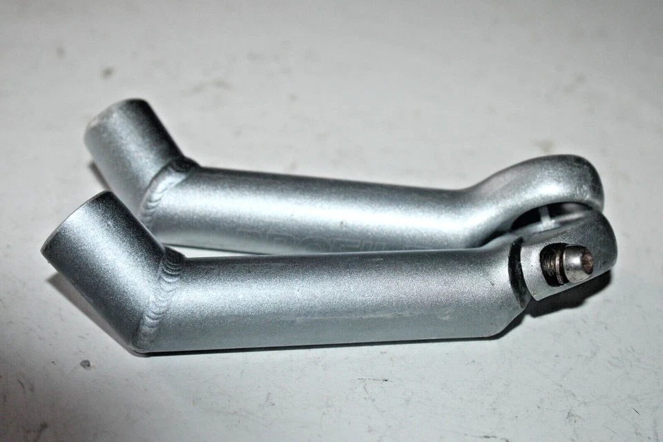 Profile Bar End Clamps 22mm Silver Bullhorns MTB Trail Dirt Hybrid USA Shipping - Image 4 of 4