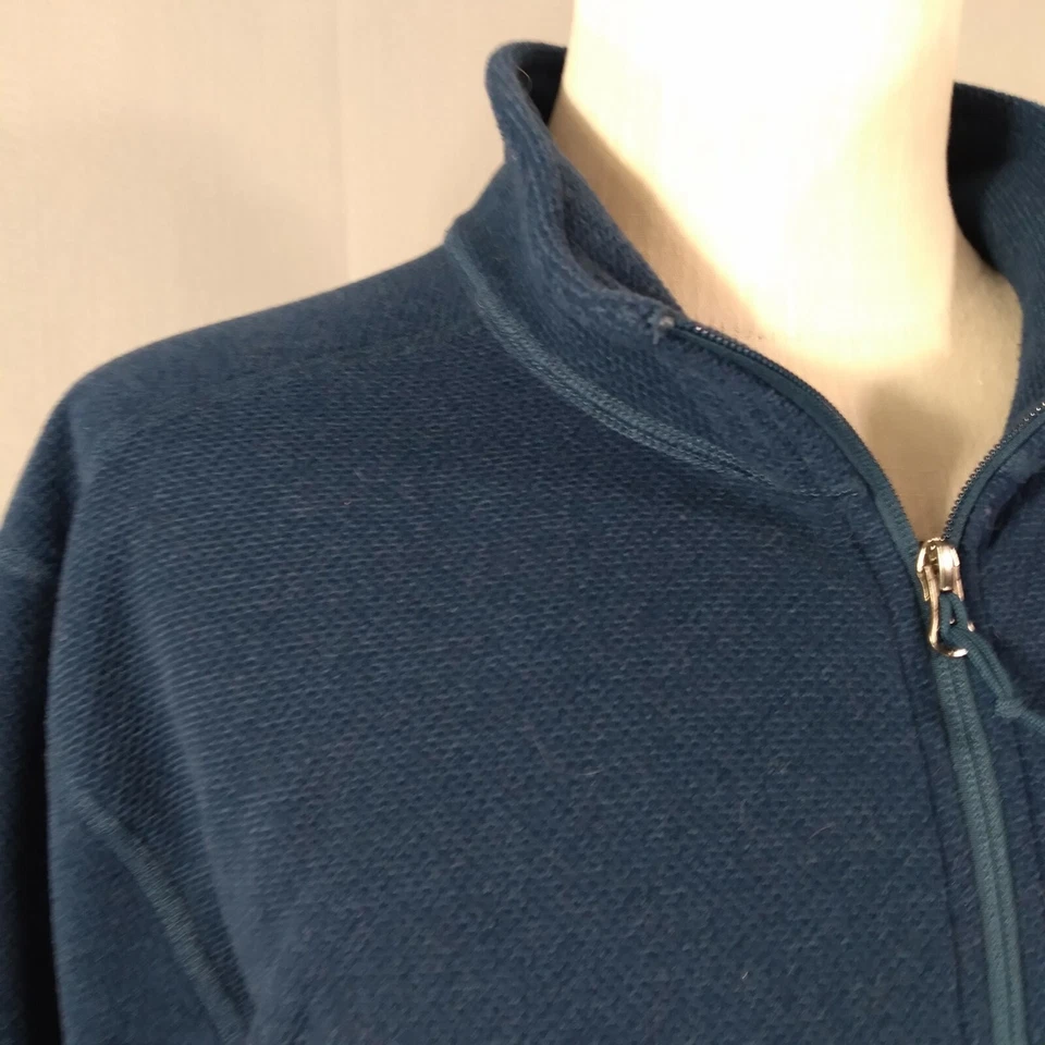 The North Face Suéter Jersey 1/4 Cremallera Hombre XL Extra Grande Azul Polar Foto 4 de 4