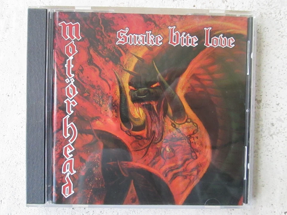 MOTORHEAD : SNAKE BITE LOVE original pressing CD 1998 - Photo 1/3