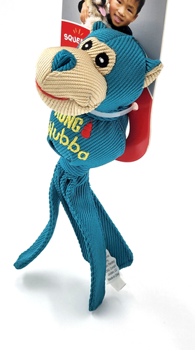 Kong Wubba Friends Ballistic Small Monkey Squeaky Fetch & Tug Dog Toy - 第 7/12 張圖片