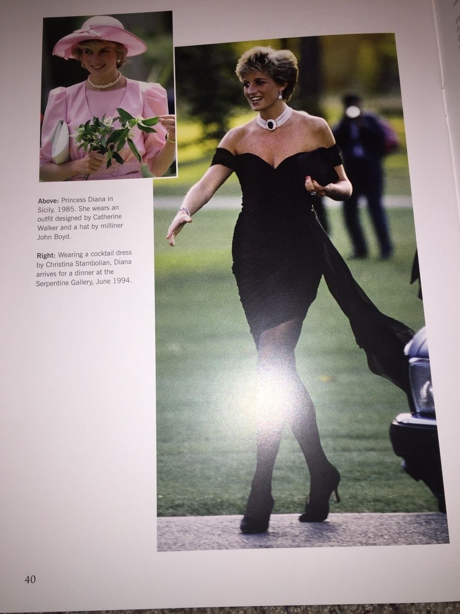 PRINCESS DIANA - HER FASHION STORY Kensington Palace dress exhibit book  catalog | eBay