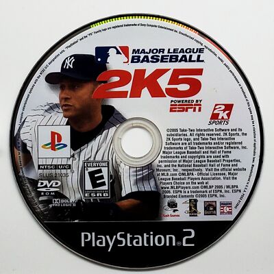 Scratch-Free - Major League Baseball 2K5 - Sony Playstation 2 Authentic PS2