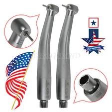 2 x NSK Style Dental High Speed Handpiece+ Quick Coupling 4 Hole Yabangbang