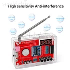 1-10PCS Digital RDA5807 FM Radio Electronic Kit 87-108MHZ Soldering Practice Kit