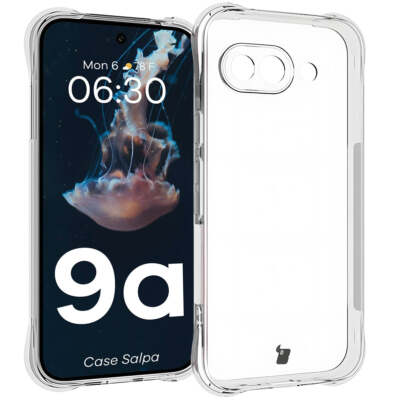 Handyhülle für Google Pixel 9a Bizon Case Cover Schutz Hülle Etui Transparent
