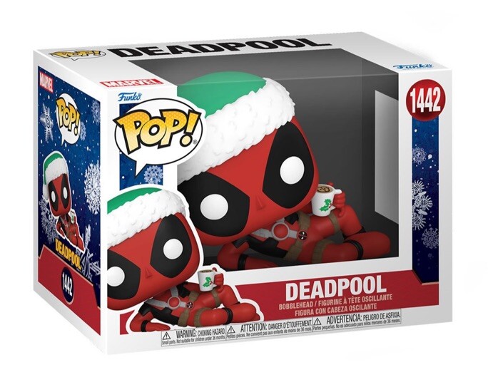 Marvel Holiday Deadpool Funko Pop! Vinyl Figure #1442 IN STOCK | eBay