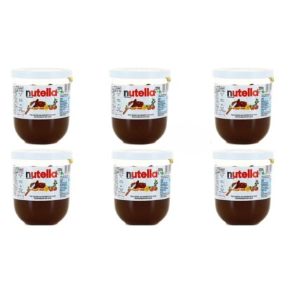 Ferrero nutella im praktischen Trinkglas 6 x 200 Gramm