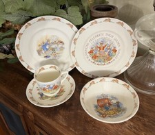 Bunnykins Royal Doulton Tableware LTD 1936 Golden Jubilee Celebration 1984