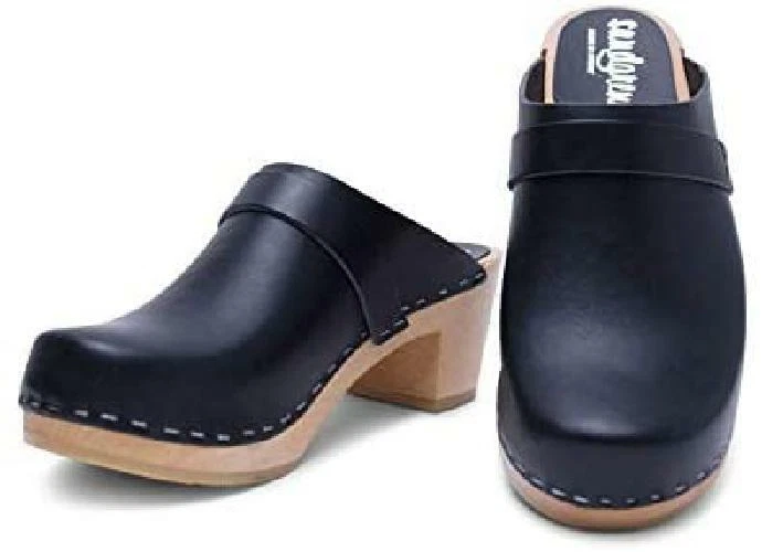Sandgrens Swedish Handmade Wooden Clog Mule Dublin