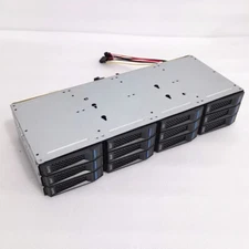 12 bay 3.5-inch hard drive cage, supporting SATA SAS SSD.