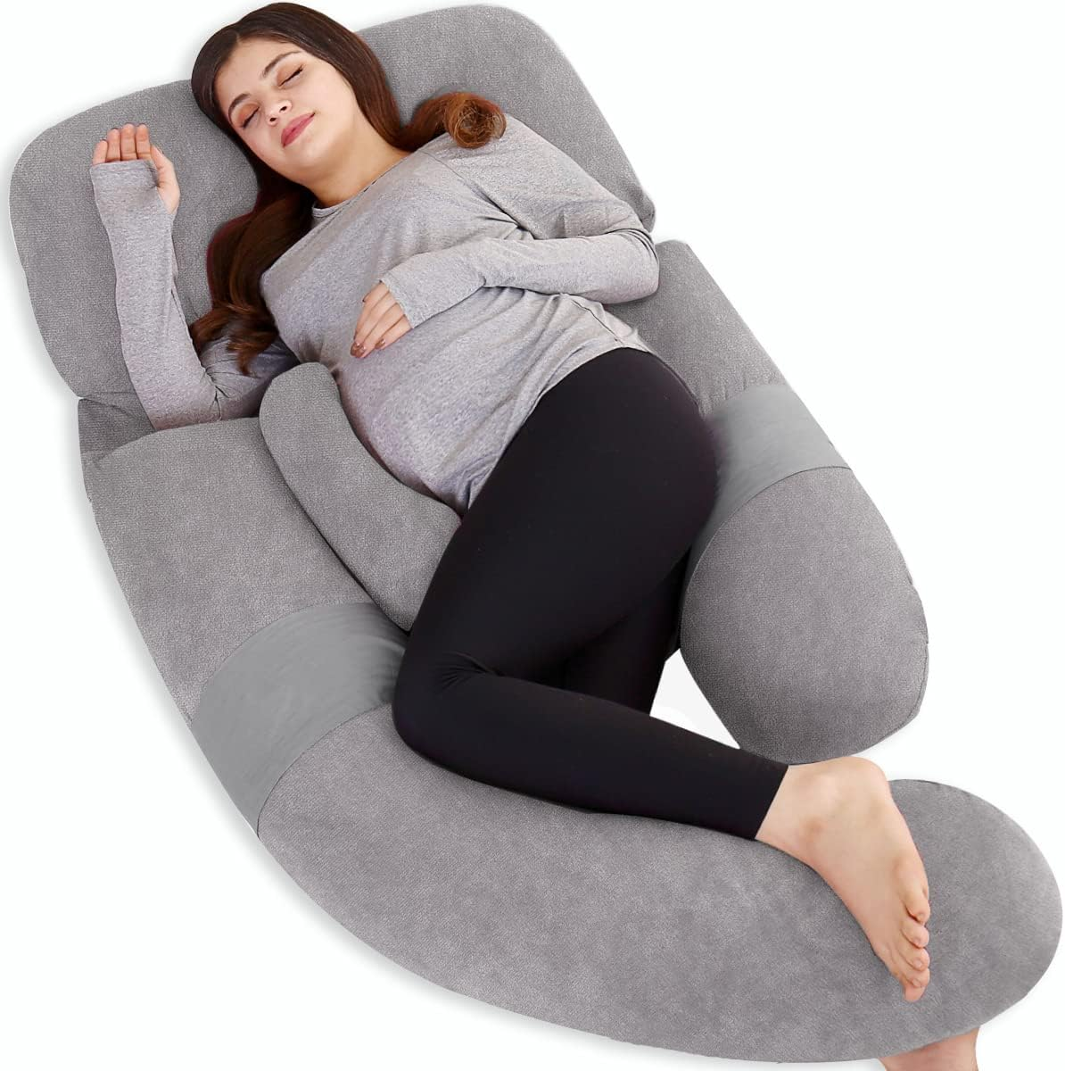 Pregnancy Body Pillow for Maternity and Expecting Mothers Full Support