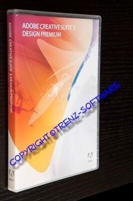 Adobe Creative Suite 3 Design Premium Windows - Photoshop Indesign CS3 - MwSt.