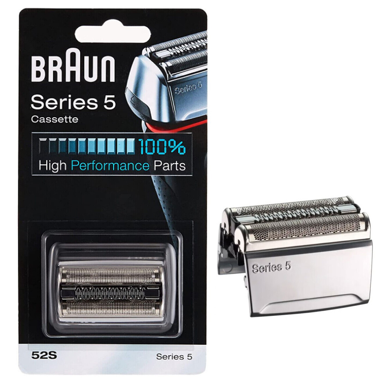 Series 5 Pulsonic Replacement Head Foil Cassette 52S for BRAUN Electric