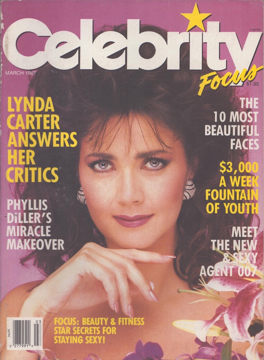 Celebrity Focus Magazine - March 1987 - Cover: Lynda Carter | eBay