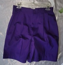 VINTAGE DEADSTOCK EDDIE BAUER NEW W/ TAGS PURPLE , HIGH WAIST, MADE USA,Sz 12