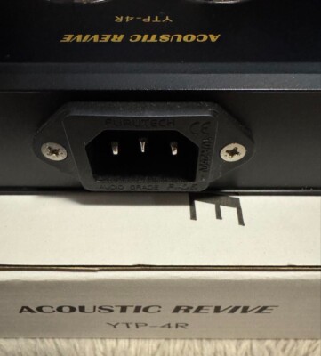 ACOUSTIC REVIVE YTP4R Power Supply BOX, 4 Outlets, AR-YTP-4R ACOUSTIC REVIVE YTP4R Power Supply BOX, 4 Outlets, AR-YTP-4R