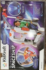KidKraft Pretend Play Ultimate Wooden Spaceship Indoor Playset Kid Lights Sounds