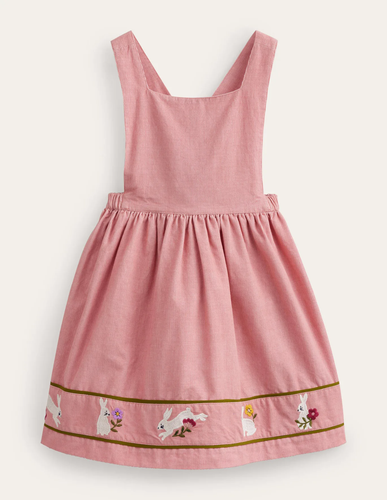 NWT Mini Boden Cord Applique Pinafore - Picture 3 of 24