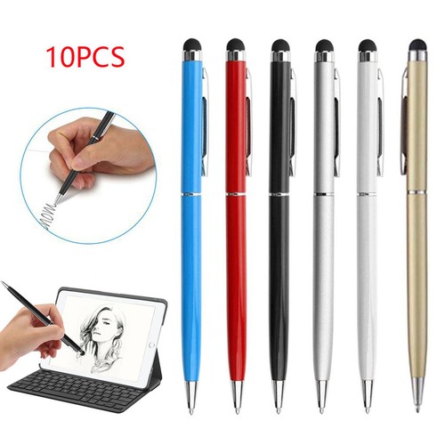 10 pièces stylet à écran tactile pour iPad tablette iOS téléphones portables Android - Photo 1 sur 18