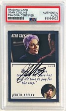 2020 Rittenhouse Star Trek Joan Collins Edith Keeler Signed Card #43 PSA/DNA (A)