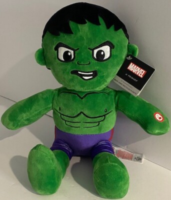 NWT Marvel at Primark Dublin Incredible Hulk Plush 12'' Sitting Roaring Toy