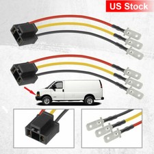 H4 9003 to 3 PIN Adapter for Sealed Beam 5x7" 7x6" 4x6" inch Headlights Harness