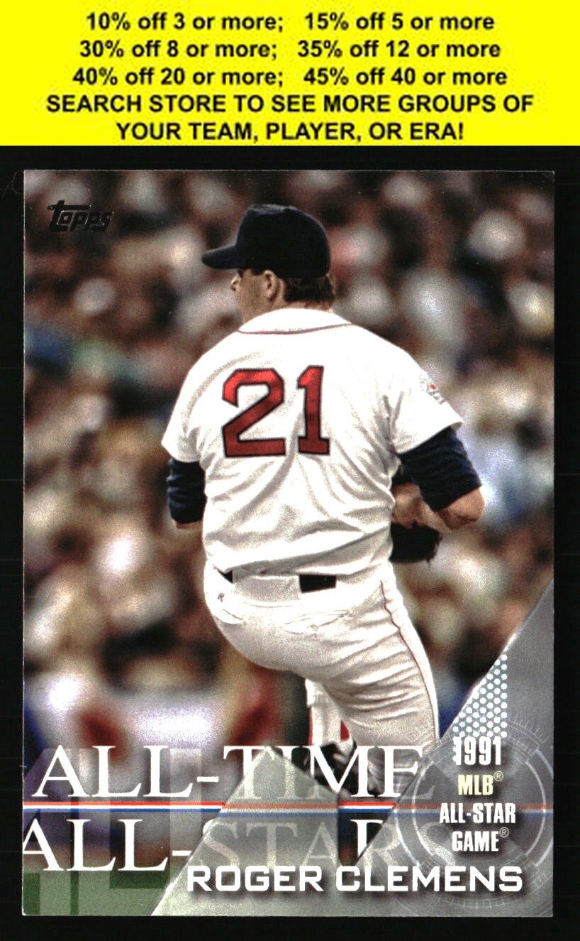 Roger Clemens 2017 Topps ATAS-24 Baseball Card
