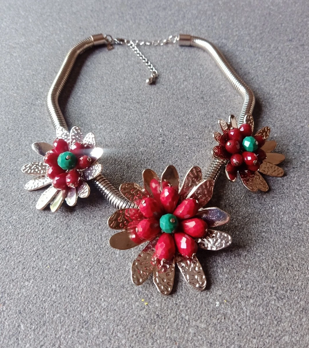 Statement collar deals necklace
