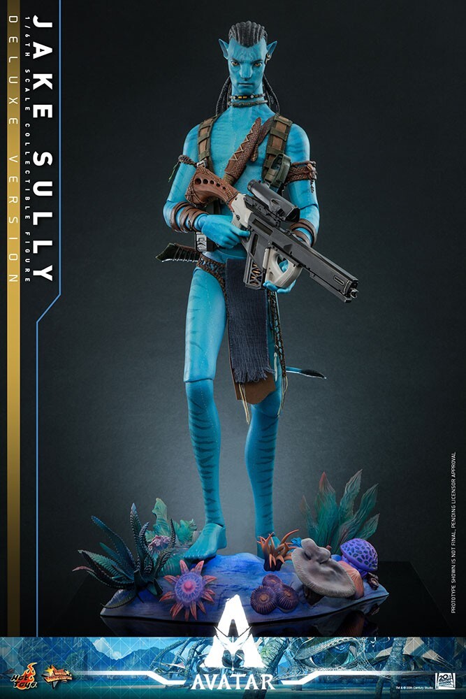 Avatar Jake Sully hot toys フィギュア　アバター Hot Toys Jake Sully Avatar The Way Of The Water Deluxe 1/6 Scale