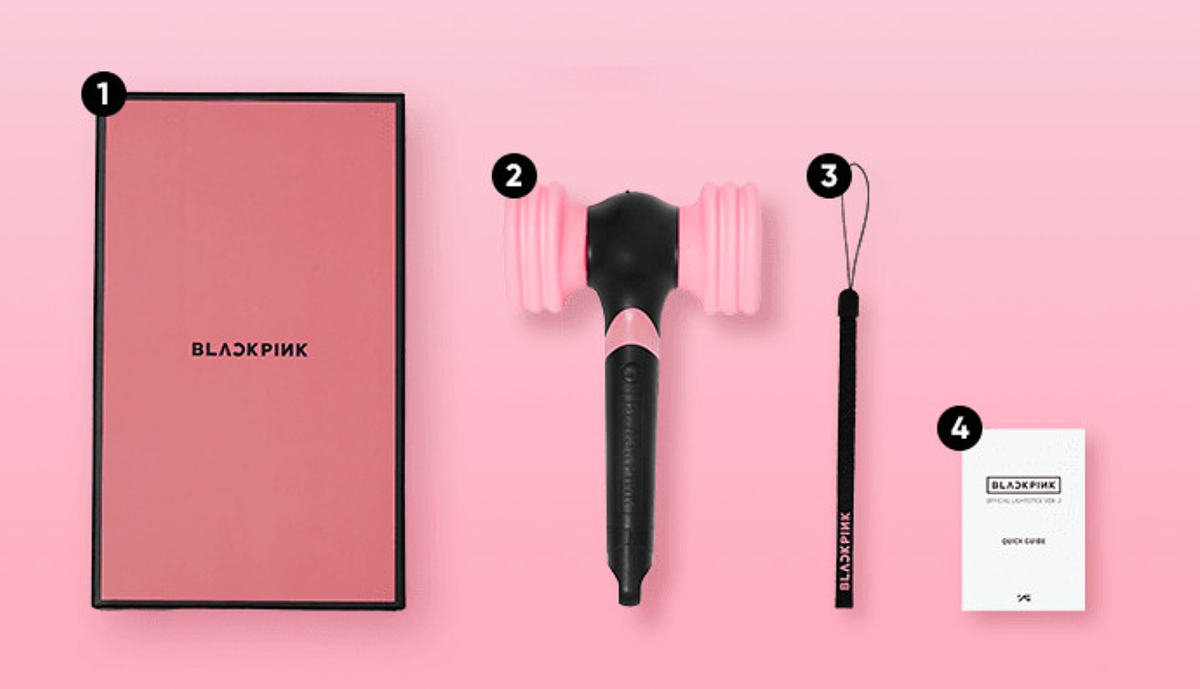 BLACKPINK Official Goods LIGHT STICK Ver2 + Random Photocard | eBay