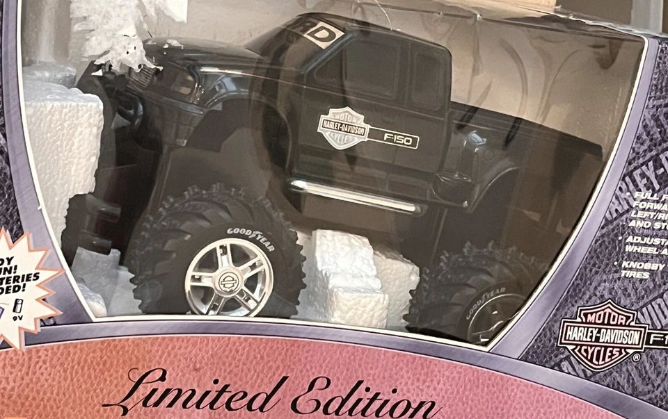 Nikko Limited Edition Harley-Davidson F-150 Pickup 1:18 Remote Control Truck Box - Image 2 of 4