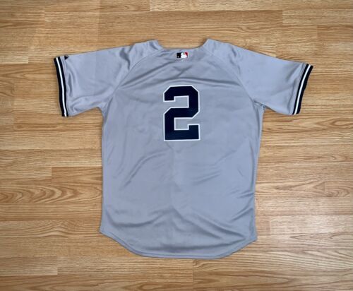 Vintage 2005 Derek Jeter Yankees Russell Autentyczna koszulka world series judge - Zdjęcie 1 z 6