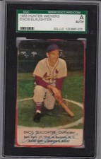 1953 Hunter Wieners Enos Slaughter SGC A