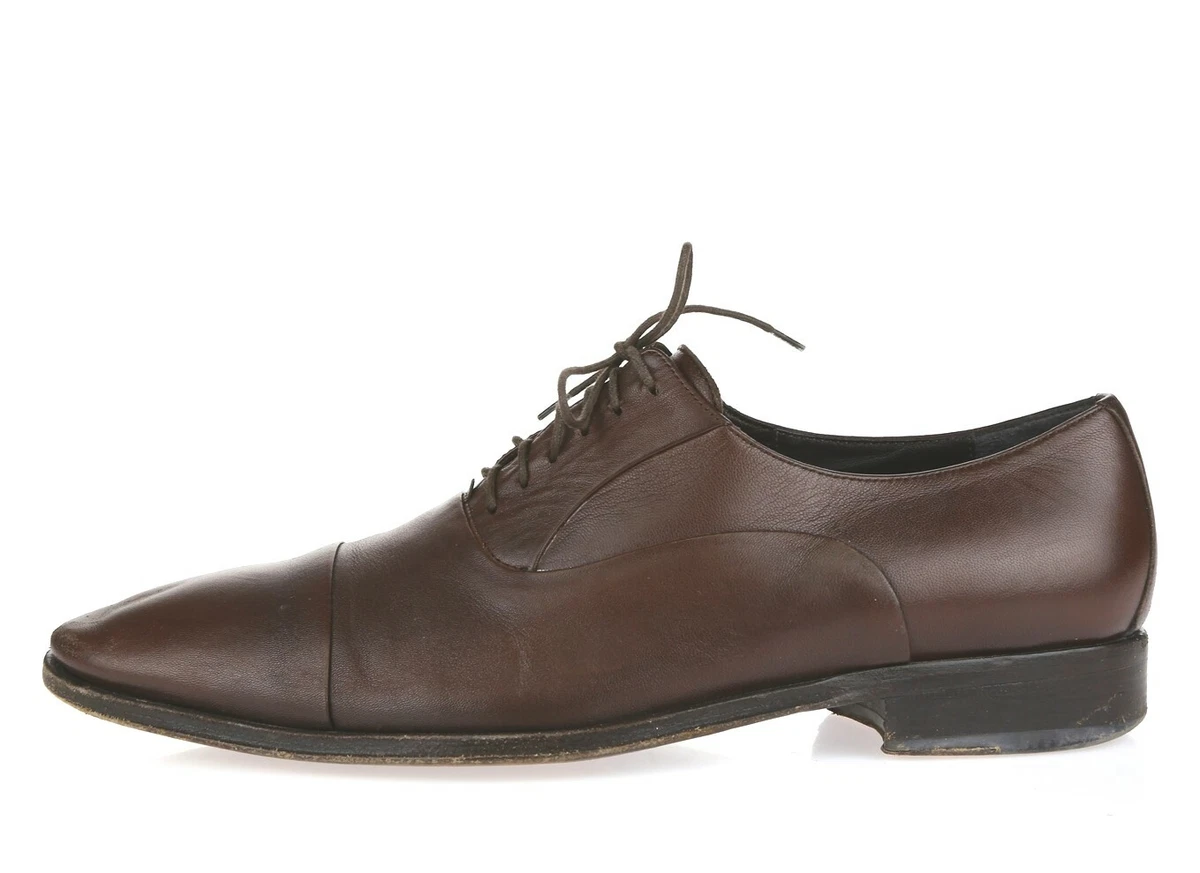 Bruno Magli Martico Brown Suede Leather Oxford Dress Shoes Mens Size 7 Bruno Magli Bruno Magli Italy Nappa Leather Dress Shoes Mens  main image 2