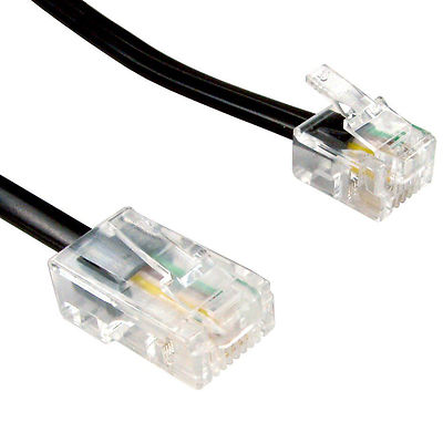 RJ11 zu RJ45 Kabel Netzwerk Telefon Router zu ADSL Ethernet Buchse Leitung Posten