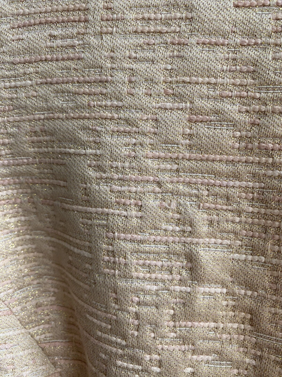 ABITO SMANICATO ROSA E ORO KATE SPADE PARTY TAGLIA US 4 UK 8 N0:26