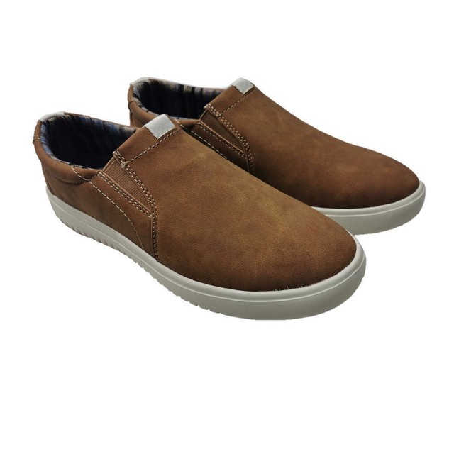 IZOD Size 10.5 M JACKSON Brown Slip On 