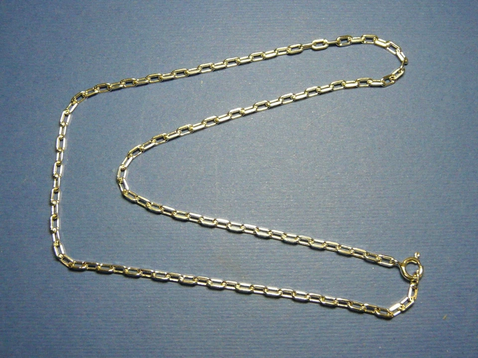 Catena FORZATINA 45 CM. GIROCOLLO ARGENTO 925 sterling silver