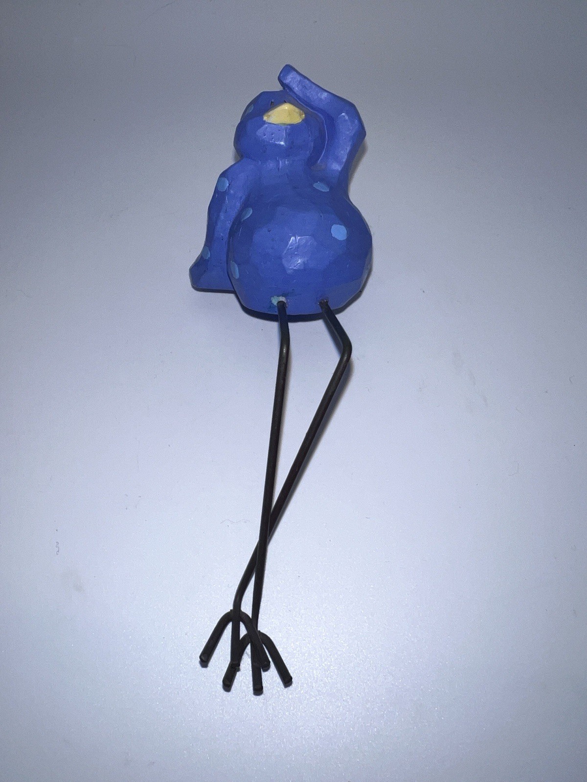 Russ Berrie &Co. Merrily Tweet Along Blue Bird shelf sitter Whimsical