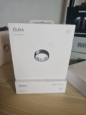 Oura Ring 4 Smart Ring 4th Generation Size 10 Black Activity Tracker