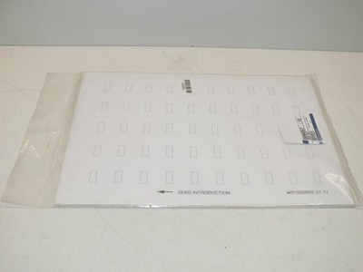 NEU-OVP Telemecanique ZBY 001 Leerschild Schild ZBY001