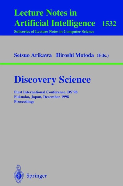Setsuo Arikawa (U. A.) | Discovery Science | Taschenbuch | Englisch (1998) | Xii-image