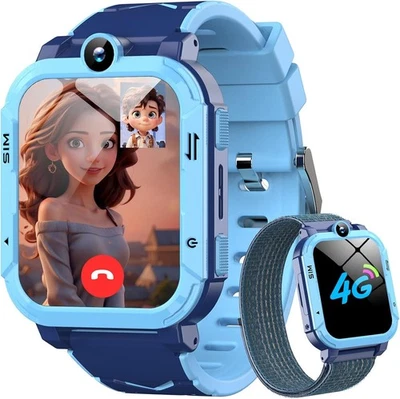 Blackview Z20 4G Kinder Smartwatch GPS Videoanruf SOS Notruf SMS Armbanduhr