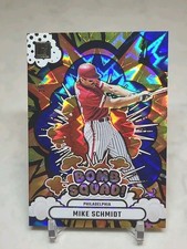 2025 Panini Donruss- Mike Schmidt BOMB SQUAD BLUE XPLOSION /49 (SP) #20 PHILLIES