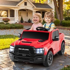24V 2 Seater Ride on Truck w/Remote Control 3 Speeds Bluetooth LED Headlight