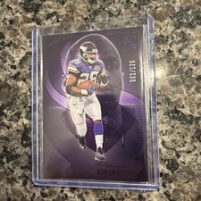 2025 Panini Silhouette #45 ADRIAN PETERSON 002/125 Purple - VIKINGS
