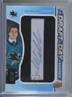 2024 SP Game Used Edition Draft Day Marks 11/35 Macklin Celebrini Rookie Auto RC