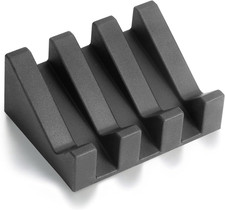 Silicone Soap Dish Bar Holder for Shower Bathroom Kitchen Self-Draining Tray